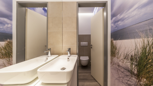 Saier Ulm WC Toilette Waschtisch